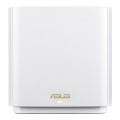 ASUS ZenWiFi AX (XT9) AX7800 2er Set Weiß Tri-band (2.4 GHz/5 GHz/5 GHz) Wi-Fi 6 (802.11ax) Biały 4 Wewnętrzne - 2400495