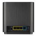 ASUS ZenWiFi AX (XT9) AX7800 2er Set Schwarz Tri-band (2.4 GHz/5 GHz/5 GHz) Wi-Fi 6 (802.11ax) Czarny 4 Wewnętrzne - 2400498