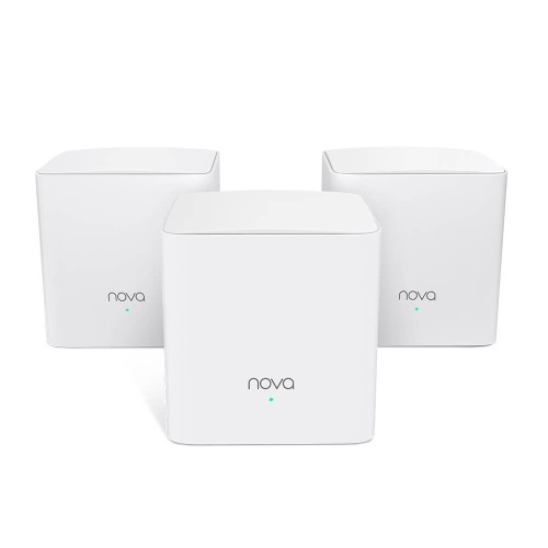 Tenda NOVA MW5G(3-PACK) siatkowy system wi-fi Dual-band (2.4 GHz/5 GHz) Wi-Fi 5 (802.11ac) Biały 2 Wewnętrzne - 2279830