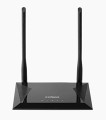 Edimax N300 router bezprzewodowy Fast Ethernet Jedna częstotliwości (2,4 GHz) Czarny - 2312830