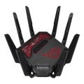 ASUS ROG Rapture GT-BE19000 router bezprzewodowy Multi-Gigabit Ethernet Trójpasmowy (2,4 GHz / 5 GHz / 6 GHz) Czarny, Czerwony - 2260172