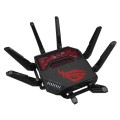 ASUS ROG Rapture GT-BE19000 router bezprzewodowy Multi-Gigabit Ethernet Trójpasmowy (2,4 GHz / 5 GHz / 6 GHz) Czarny, Czerwony - 2400623