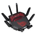 ASUS ROG Rapture GT-BE19000 router bezprzewodowy Multi-Gigabit Ethernet Trójpasmowy (2,4 GHz / 5 GHz / 6 GHz) Czarny, Czerwony - 2260164