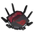 ASUS ROG Rapture GT-BE19000 router bezprzewodowy Multi-Gigabit Ethernet Trójpasmowy (2,4 GHz / 5 GHz / 6 GHz) Czarny, Czerwony - 2400622