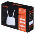 Tenda 4G09 router bezprzewodowy Gigabit Ethernet Dual-band (2.4 GHz/5 GHz) 4G Biały - 2308047