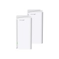 Tenda MX21 Pro(2-pack) Trójpasmowy (2,4 GHz / 5 GHz / 6 GHz) Wi-Fi 6 (802.11ax) Biały 3 Wewnętrzne - 2279849