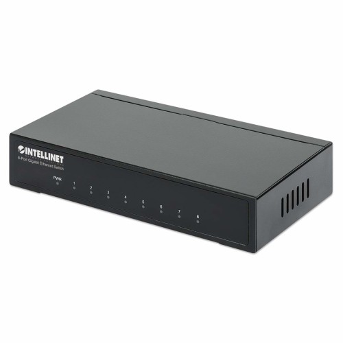 Intellinet 530347 łącza sieciowe Gigabit Ethernet (10/100/1000) Czarny - 2133136