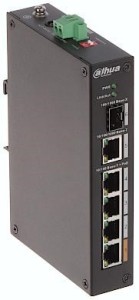 Switch niezarządzalny Dahua PFS3106-4ET-60-V2 4xPoE 1xUplink 1GbE 1xSFP