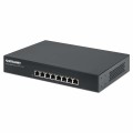 Intellinet 560641 łącza sieciowe Gigabit Ethernet (10/100/1000) Obsługa PoE Czarny - 1177408