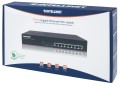 Intellinet 560641 łącza sieciowe Gigabit Ethernet (10/100/1000) Obsługa PoE Czarny - 1125242