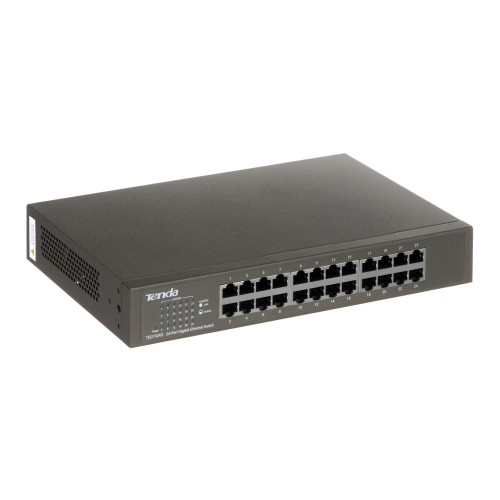 Tenda 24-port Gigabit Ethernet Switch Nie zarządzany Niebieski - 2279877