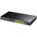 Cudy GS2018PS2 Zarządzany L2 Gigabit Ethernet (10/100/1000) Obsługa PoE 1U Czarny - 2312881