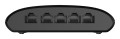 D-Link DGS-1005D/E łącza sieciowe Nie zarządzany L2 Gigabit Ethernet (10/100/1000) Czarny - 1314280