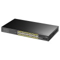 Cudy GS1028PS2 łącza sieciowe Gigabit Ethernet (10/100/1000) Obsługa PoE Czarny - 2400773