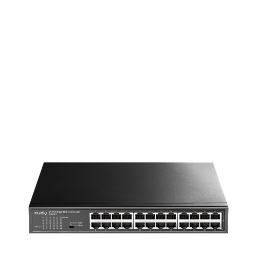 Cudy GS1024 łącza sieciowe Gigabit Ethernet (10/100/1000) Czarny - 2368154