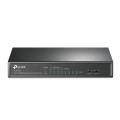 TP-Link TL-SF1008P Nie zarządzany Fast Ethernet (10/100) Obsługa PoE Czarny - 2400786