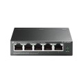 TP-LINK TL-SF1005LP łącza sieciowe Nie zarządzany Fast Ethernet (10/100) Obsługa PoE Czarny - 1889914