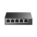 TP-LINK TL-SF1005LP łącza sieciowe Nie zarządzany Fast Ethernet (10/100) Obsługa PoE Czarny - 2400790
