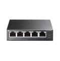 TP-Link TL-SF1005P Nie zarządzany Fast Ethernet (10/100) Obsługa PoE Czarny - 2400802