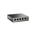TP-Link TL-SF1005P Nie zarządzany Fast Ethernet (10/100) Obsługa PoE Czarny - 743322