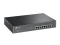 TP-Link TL-SG1008MP Nie zarządzany Gigabit Ethernet (10/100/1000) Obsługa PoE 1U Czarny - 743535