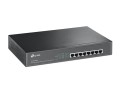 TP-Link TL-SG1008MP Nie zarządzany Gigabit Ethernet (10/100/1000) Obsługa PoE 1U Czarny - 2400836