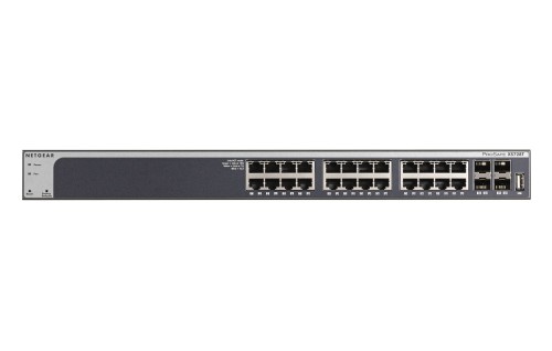 NETGEAR XS728T Zarządzany L2+/L3 10G Ethernet (100/1000/10000) Czarny - 1898404