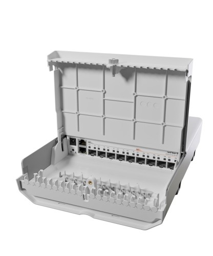 Mikrotik netFiber 9 Gigabit Ethernet (10/100/1000) Obsługa PoE Biały - 2205900