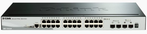 D-Link DGS-1510 Zarządzany L3 Gigabit Ethernet (10/100/1000) Czarny - 1889850