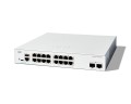Cisco C1200-16T-2G łącza sieciowe Zarządzany L2/L3 Gigabit Ethernet (10/100/1000) Biały - 1817410
