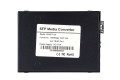 Extralink SEDIR FIBER ETHERNET MEDIA CONVERTER 1X SFP 1GB 1X RJ45 1GB - MC220 - Converter - Glasfaser (LWL) konwerter sieciowy Wewnętrzny 1000 Mbit/s 1 nm Czarny - 2402004