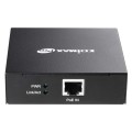 Edimax GP-101ET przedłużacz sieciowy Nadajnik sieciowy Czarny 10, 100, 1000 Mbit/s - 2402018