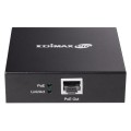 Edimax GP-101ET przedłużacz sieciowy Nadajnik sieciowy Czarny 10, 100, 1000 Mbit/s - 2402017