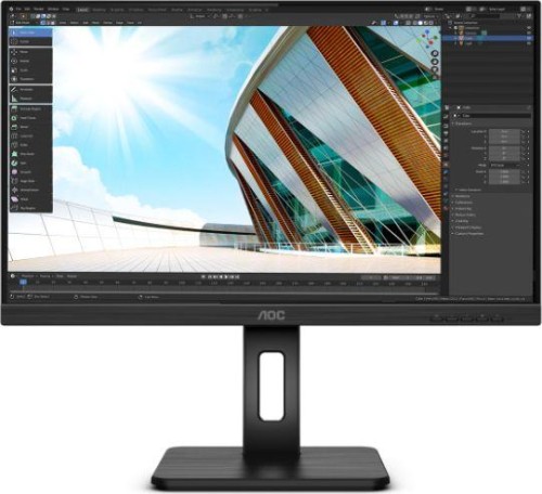 AOC 24P2Q LED display 60,5 cm (23.8") 1920 x 1080 px Full HD Czarny - 1899231