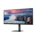 AOC V5 U34V5C/BK monitor komputerowy 86,4 cm (34") 3440 x 1440 px UltraWide Quad HD LCD Czarny - 1314864