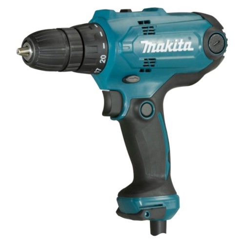 Makita DF0300 wiertło 1500 RPM Zamek centralny 1,2 kg Czarny, Niebieski - 2276299