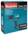 Makita DF0300 wiertło 1500 RPM Zamek centralny 1,2 kg Czarny, Niebieski - 2276282