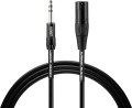 Warm Audio PRO-XLRM-TRSM-3 kabel audio 0,9 m XLR 6.35mm TRS Czarny - 2342413