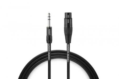 Warm Audio PRO-XLRF-TRSM-6 kabel audio 1,8 m XLR 6.35mm TRS Czarny - 2342460