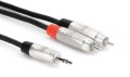 Hosa - Kabel PRO TRS 3.5mm - 2 x RCA 3m - 2405962