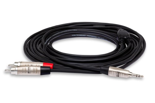 Hosa - Kabel PRO TRS 3.5mm - 2 x RCA 3m - 2405962