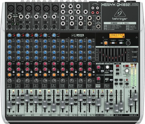 Behringer QX1832USB mikser audio 18 kan. - 2342487