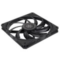 Silverstone SST-AS140B system chłodzenia komputerów Obudowa komputera Wentylator 14 cm Czarny 1 szt. - 2397200