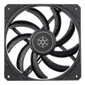 Silverstone SST-AS140B system chłodzenia komputerów Obudowa komputera Wentylator 14 cm Czarny 1 szt. - 2397197