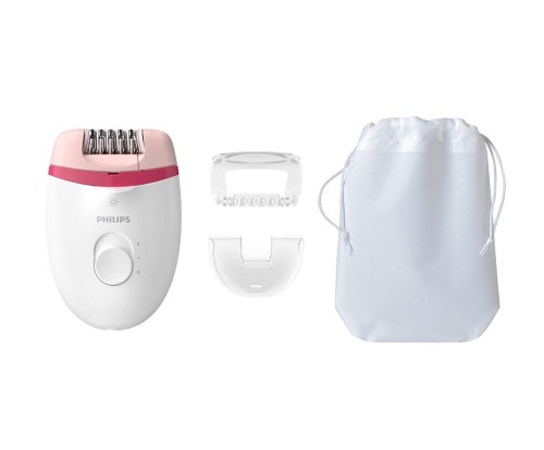 Depilator z dyskami Philips Satinelle BRE255/00 (kolor biały) - 1137858