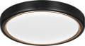 Nowoczesny plafon sufitowy LED Activejet VERDI B/G Czarno - Złoty 23W - 1140932