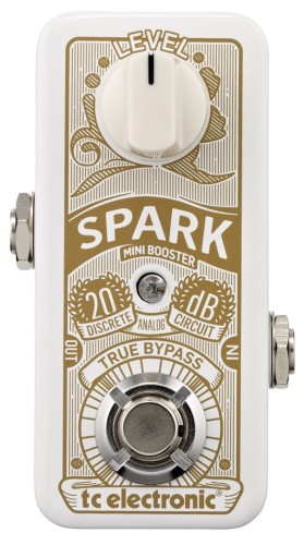 TC Electronic Spark Mini Pedał z efektami Biały - 2399189