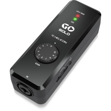 TC Helicon GO Solo Interfejs audio/MIDI do urządzeń mobilnych - 2053698