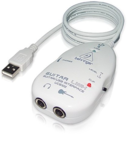 Behringer Guitar link UCG102 kabel audio 2 x 3.5mm Biały - 2053690