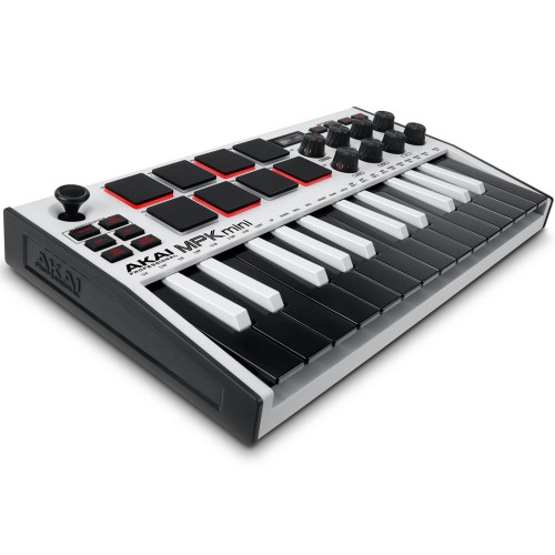 AKAI MPK MINI 3 WHITE - Mini klawiatura sterująca - 1037022